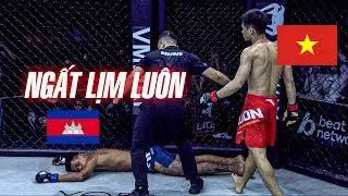 15 Phút KHIẾP ĐẢM CỦA VÕ SĨ CAMPUCHIA trước cú đấm TRỜI GIÁNG tay đấm Việt Nam