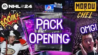OMG !!! Pack opening de fou NHL 24 ! 27 packs cette semaine ! Des mauves ?!? QC | FR