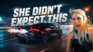Мы настроили McLaren 720 так, чтобы он выбрасывал огромное пламя!