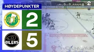 Comet Halden 2 - 5 Stavanger Oilers - Høydepunkter