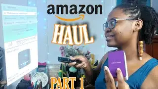 AMAZON HAUL | PRODUCT REVIEW | AFFORDABLE TECH | ESSENTIAL & NON-ESSENTIAL | AMAZON FINDS!