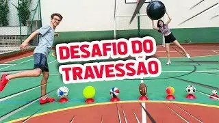 DESAFIO DO TRAVESSÃO COM BOLA DIFERENTE # 2 - RICK SANTINA