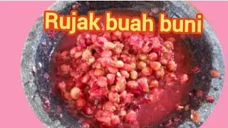 Rujak buah buni#rujakbuah