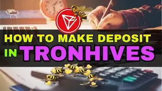HOW TO MAKE DEPOSIT IN TRONHIVES | EARN 300% TO 500% MONTHLY | FRESH TRX SMARTCONTRACT