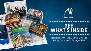 Bookshark Reading with History Уровень G Всемирная история, 1-й из 2-х классов для детей 11-13 лет