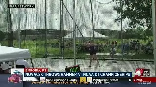 UNK's Novacek places 15th in hammer throw at NCAA DII Championships