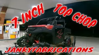 Seven-inch top chop 2021 Polaris Ranger  @jankyfabrications