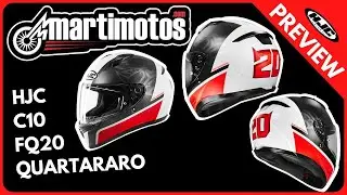 Preview // HJC C10 FQ20 Quartararo