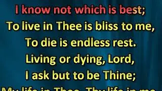 Jesus, I live to Thee