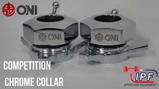 ONI Competition Chrome Collar IPF IDFPA Approved Load Test