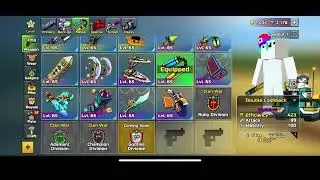 Subscriber loadouts in Pixel Gun 3D