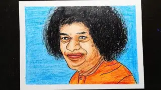 How to Draw Satya Sai Baba Drawing Easy Step by Step