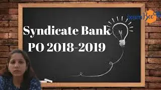 Syndicate Bank PO 2018 - Exam Details and Preparation Strategy