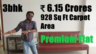 3bhk For Sale In Khar West, 928 Sq Ft Carpet Area, @ 6.15 Cr