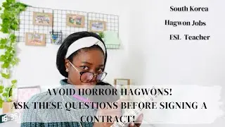 IMPORTANT Interview Questions you NEED to be asking for hagwons!!vlogmas:Episode 6