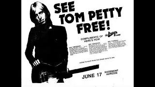 Tom Petty Ticket giveaway on WLUP FM 98 THE LOOP in May 1981