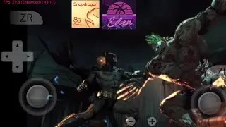 Batman Arkham Asylum Running on Android (Snapdragon 8s Gen 4) | Eden Emulator Gameplay
