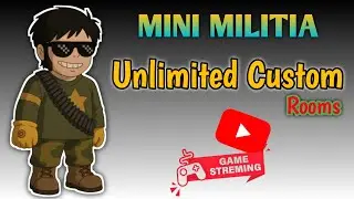 Mini Militia Live Stream Unlimited Custom Rooms | Alok Is Live | Apr 21, 2025