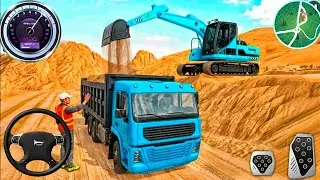 Railroad Builder Simulator 3D - Строительство автомагистралей с помощью экскаватора JCB - Игра дл...