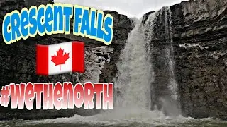 Beauty of Crescent Falls Alberta, Canada