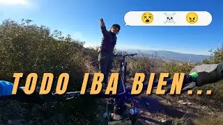 Pintaba &eacute;pico hasta que el desastre nos separ&oacute; en esta aventura de Mountain Bike en Madrid. TrackMTB