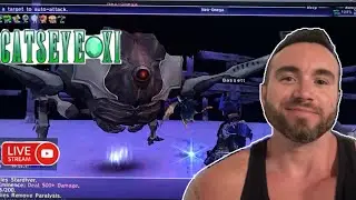 CatsEyeXI FFXI Live  Solo Omega Boss Fight! & Exploring Storming Sea