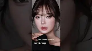part. 2 FOX look earth tone girl makeup 🪵🍂 #douyin #makeuptutorial #koreanmakeup #tiktok