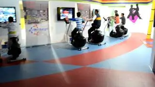 ExerBike at In Motion Exergame Club, Riyadh, KSA