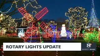 Mild winter makes for increased attendance at Rotary Lights