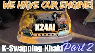 Купил K24A для Khaki! Список запчастей: что есть и что ещё нужно!