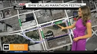 Here's what you need to know about road closures, parking ahead of the BMW Dallas Marathon