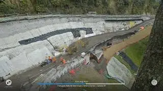 SH2 Devil's Corner (Project I) timelapse - early August - early September 2025
