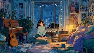 Cozy Anime Lofi 🌙 Soft Beats for Focus, Relax & Sleep
