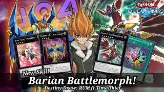 Vector Deck New Skill Barian Battlemorph! Destiny Draw: RUM ft Time thief [Yu-Gi-Oh! Duel Links]