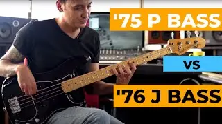 1975 Precision ve 1976 Jazz Bass - inceleme ve karşılaştırma