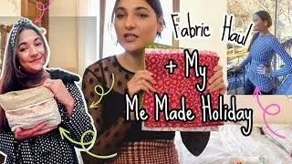 MY ME MADE WARDROBE | WHAT I WORE, BOUGHT & MADE IN THE ITALIAN ALPS #memadewardrobe #fabrichaul