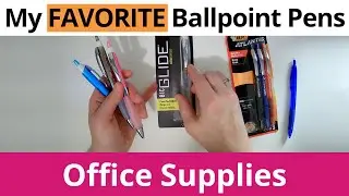 My Favorite Ballpoint Pens #officesupplies #officesupply | ShannonMedisky.com