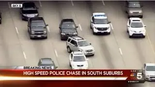 FULL: Chicago Police chase  On The Dan Rayn, I-57 Ends with four arrest
