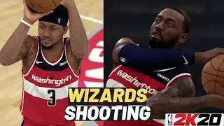 NBA 2k20 WASHINGTON WIZARDS SHOOTING TUTORIAL (SHOOTING TIPS & TRICKS) GREEN BAR READY