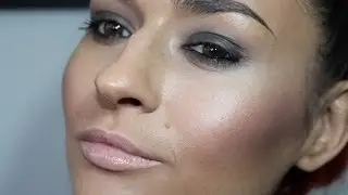 Grey Smokey eye & Contourig