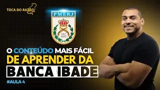 #04 - O CONTE&Uacute;DO MAIS F&Aacute;CIL DE APRENDER DA BANCA IBADE - MATEM&Aacute;TICA PMERJ - PROF HARISSON DAVI