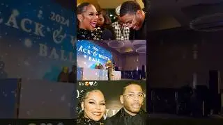 Nelly introduces Ashanti as his wife at the 2024 black and white ball !! #tamtonight