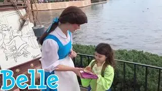 Walt Disney Worlds Epcot Disney Princesses! All 7 Character  Meets! Mulan, Elsa, Anna,Belle, Aurora