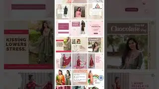 Photoshop Tutorial:Instagram Grid Post Design#photoshop #photoshoptutorial #ankitaddesigner #shorts
