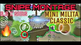 Mini Militia Classic | UNBELIEVABLE SNIPER MONTAGE | by Volcanic Jr (READ DESC)