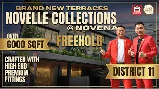Brand New Terraces Near Novena | Novelle Collections | Landed Properties Home Tour