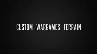 custom mdf wargames terrain