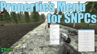 Properties Menu for SNPCs | VJ Base