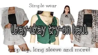 Part 1: UKAY-UKAY try-on haul (Bomber jacket, tops, etc.,) l Sarah Jovero