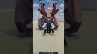 WARDEN VS FROSTMAW #minecraft  #shorts #shortvideo #shortminecraft #games #minecraftmods